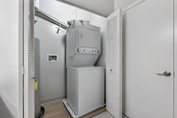 In-home laundry at avant at the arboretum apartments in lisle, il 60532